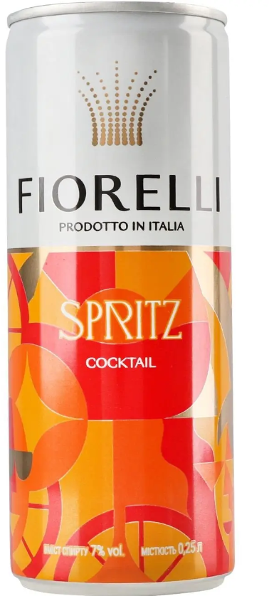 

Напій винний Fiorelli Spritz 0.25 л (ALR16023)