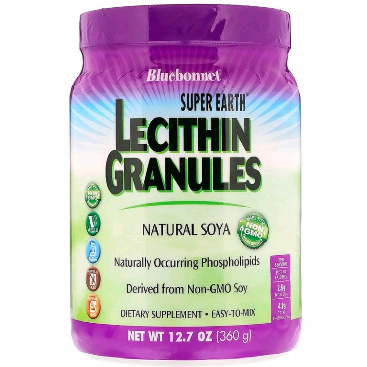 

Bluebonnet Nutrition Lecithin Granules, 12.7 Oz (360 g) (BLB0928)