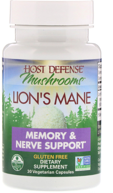 Акція на Fungi Perfecti Lion's Mane Memory & Nerve Support 30 Caps (FPI-03161) від Stylus