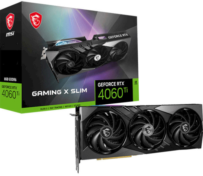 Акція на Msi GeForce Rtx 4060 Ti Gaming X Slim 8G від Stylus