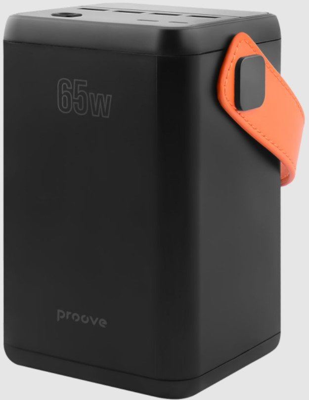 Акція на Proove Power Bank 60000mAh Powerbox 65W Black (PBPB65412201) від Y.UA