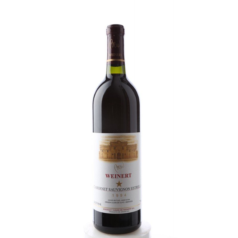 Акція на Вино Weinert Cabernet Sauvignon Estrella, 1994 (0,75 л) Wb (BW40803) від Stylus