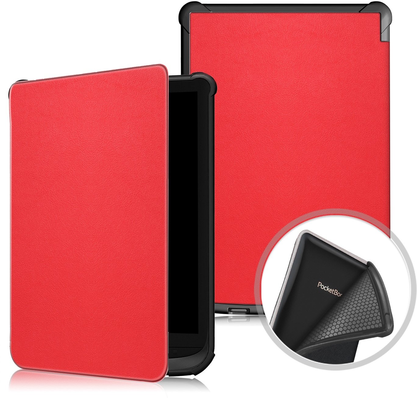 

BeCover Smart Case Red for Pocketbook 6" 616 / 627 / 628 / 632 / 633 (707155)