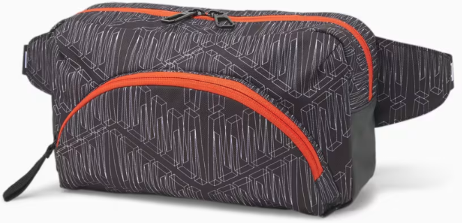 Акція на Сумка на пояс Puma Basketball Waist Bag 1.5L черная Уни 23х13х6 см (079206-04) від Stylus