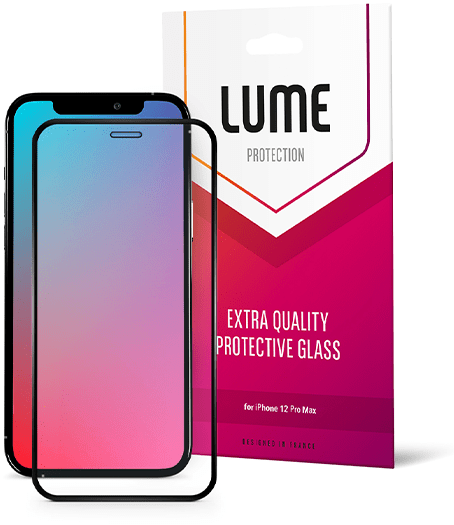 

Lume Protection 2.5D Silk Narrow Border Black (LU25D67B) for iPhone 12 Pro Max