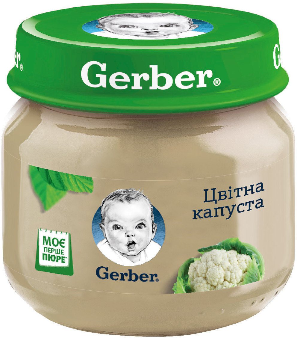 

Пюре Gerber цветная капуста 80 г (1227115)