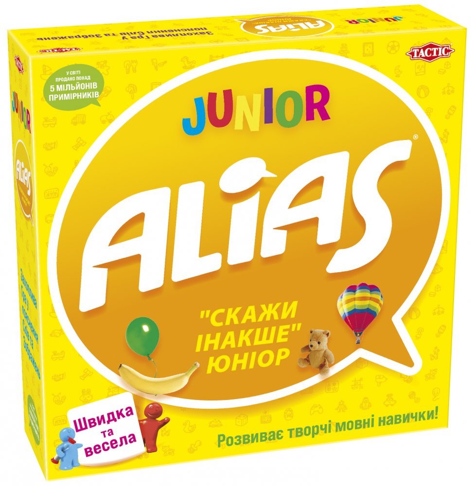 

Настольная игра Tactic Alias Junior (укр.) (54337)