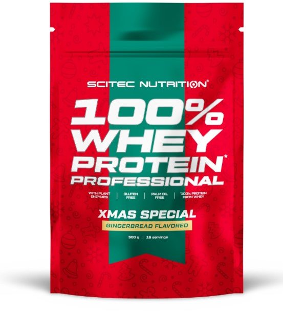 

Scitec Nutrition 100% Whey Protein Professional / 500g / 16 servings / Gingerbread