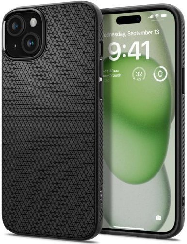 

Spigen Liquid Air Matte Black (ACS06650) for iPhone 15 Plus