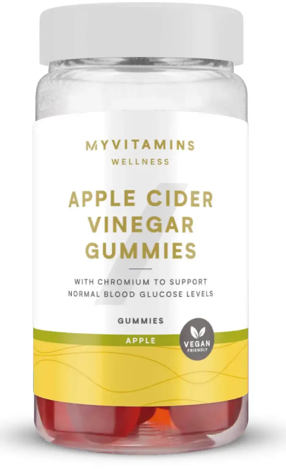 Акція на Myprotein Apple Cider Vinegar Gummies Яблочный уксус 60 жевательных таблеток вкус яблоко від Stylus