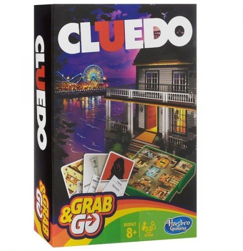 

Настольная игра Hasbro, Cluedo Дорожная версия, Gaming (B0999)