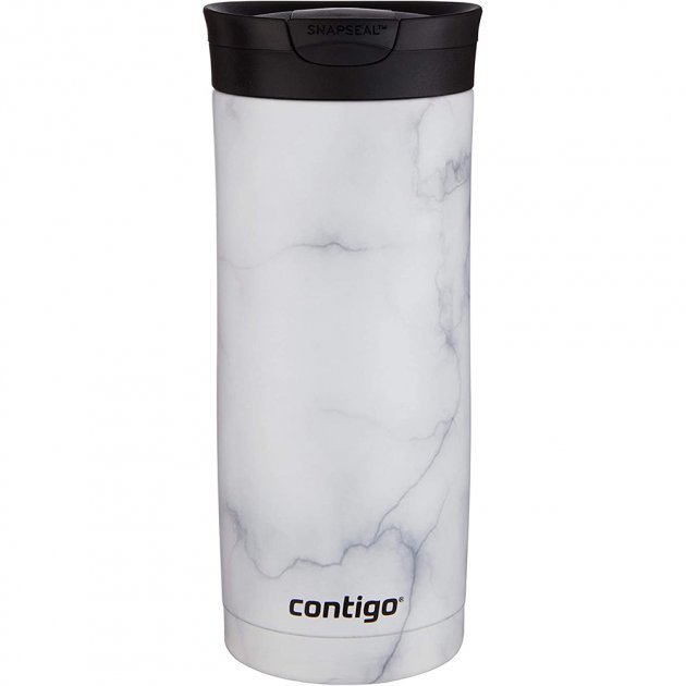 

Термокружка Contigo Huron Couture Snapseal 473 мл White Marble (2081948)