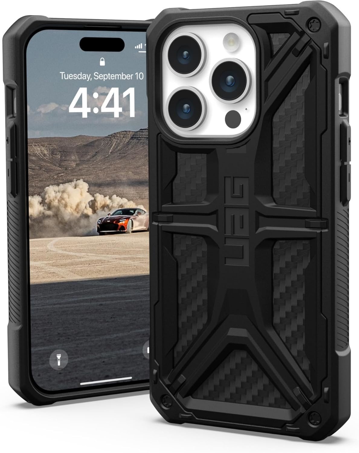 

Urban Armor Gear Uag Monarch Carbon Fiber (114278114242) для iPhone 15 Pro