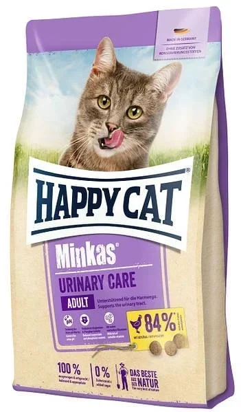 Акція на Сухой корм для кошек для профилактики мочекаменной болезни Happy Cat Minkas Urinary Care Geflugel с птицей 10 кг (70375) від Stylus