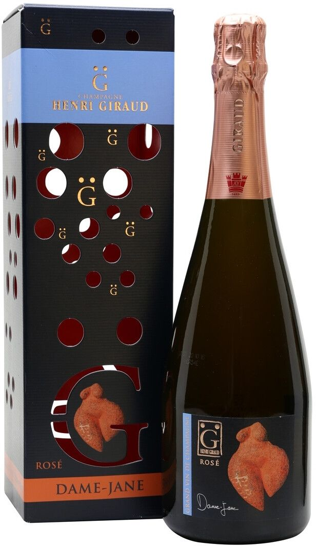 Акція на Шампанское Henri Giraud Dame-Jane Rose, розовое брют, 0.75л 12%, gift box (BWW7607) від Stylus