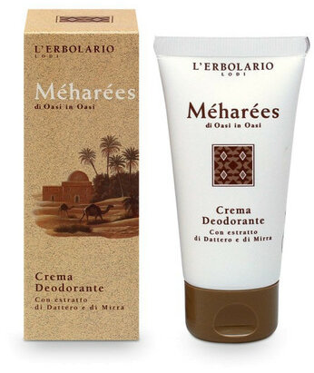 

L'Erbolario Crema Deodorante Con Estratto Di Daltero E Di Mirra Крем-дезодорант 50 ml