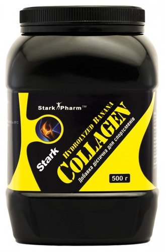 Акція на Stark Pharm Collagen Hydrolyzed Powder 500 g /100 servings/ Pure від Stylus