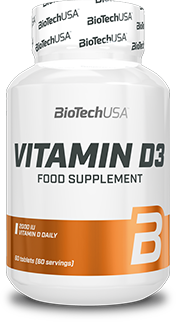 

BioTechUSA Vitamin D3 60 tabs