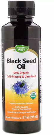

Nature's Way Black Seed Oil Органічна олія насіння чорного кмину 235 мл