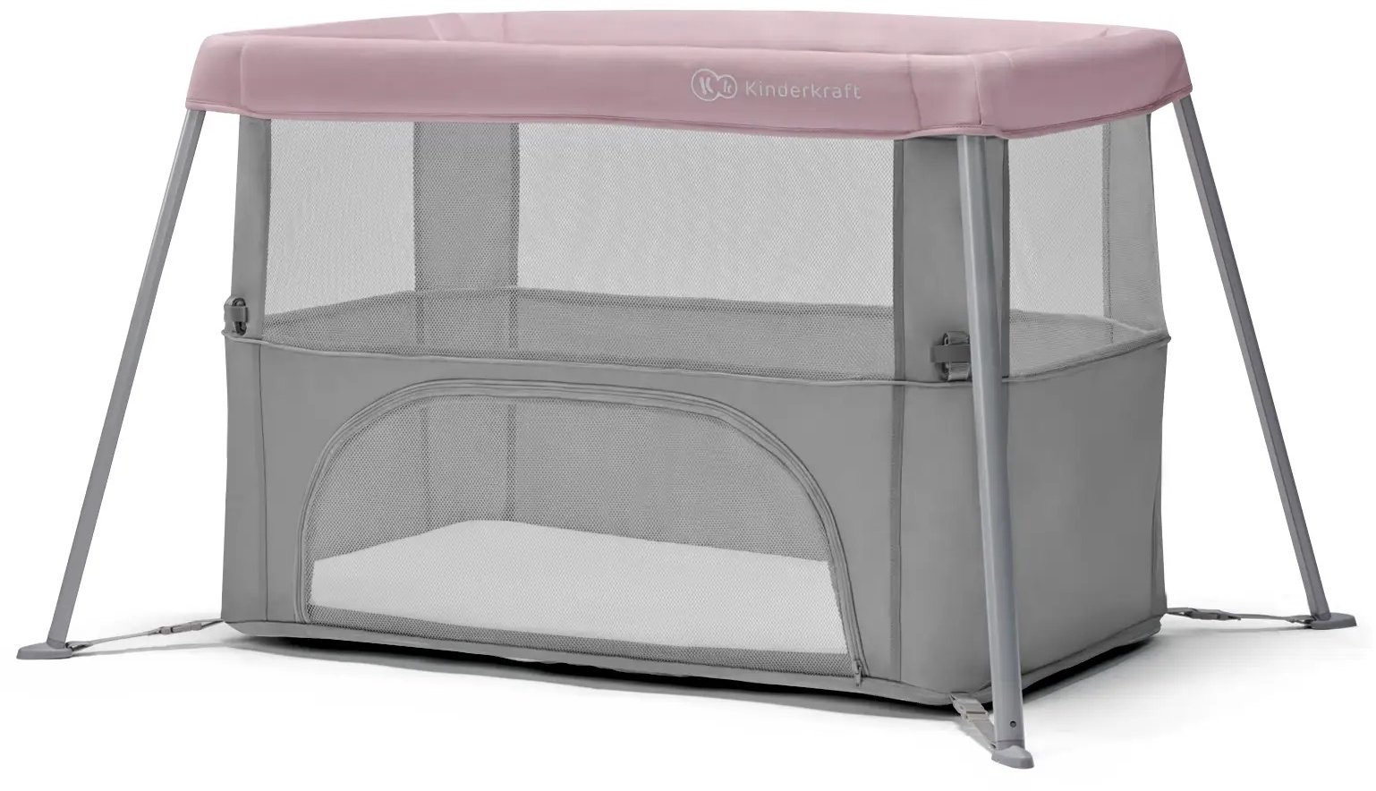 

Кровать-манеж 2 в 1 Kinderkraft Movi Pink (KCMOVI00PNK0000)