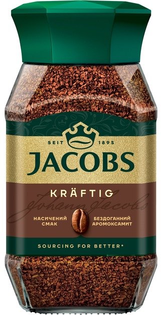 

Кава розчинна Jacobs Cronat Kraftig 190 г (8714599106822)