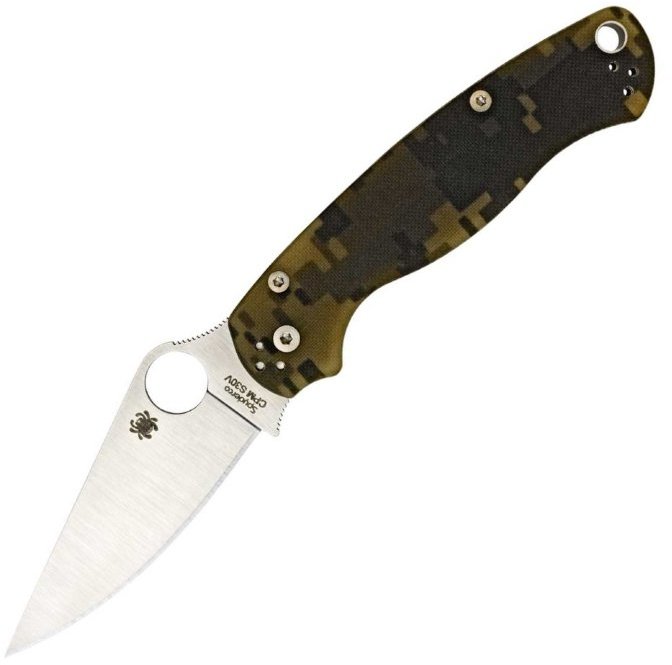 Акція на Spyderco Para-Military 2 камуфляж (C81GPCMO2) від Stylus