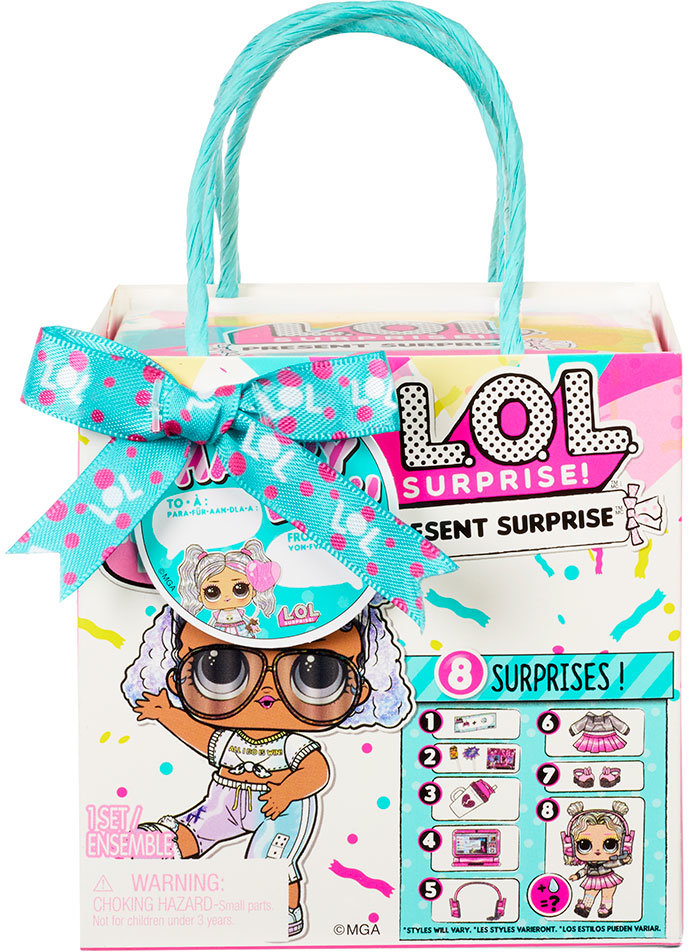 

Игровой набор с куклой L.O.L. SURPRISE! серии Present Surprise S3 (576396)