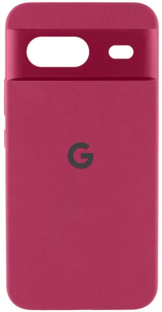 

Lakshmi Premium Silicone Case з Logo Full Camera Plum for Google Pixel 8a