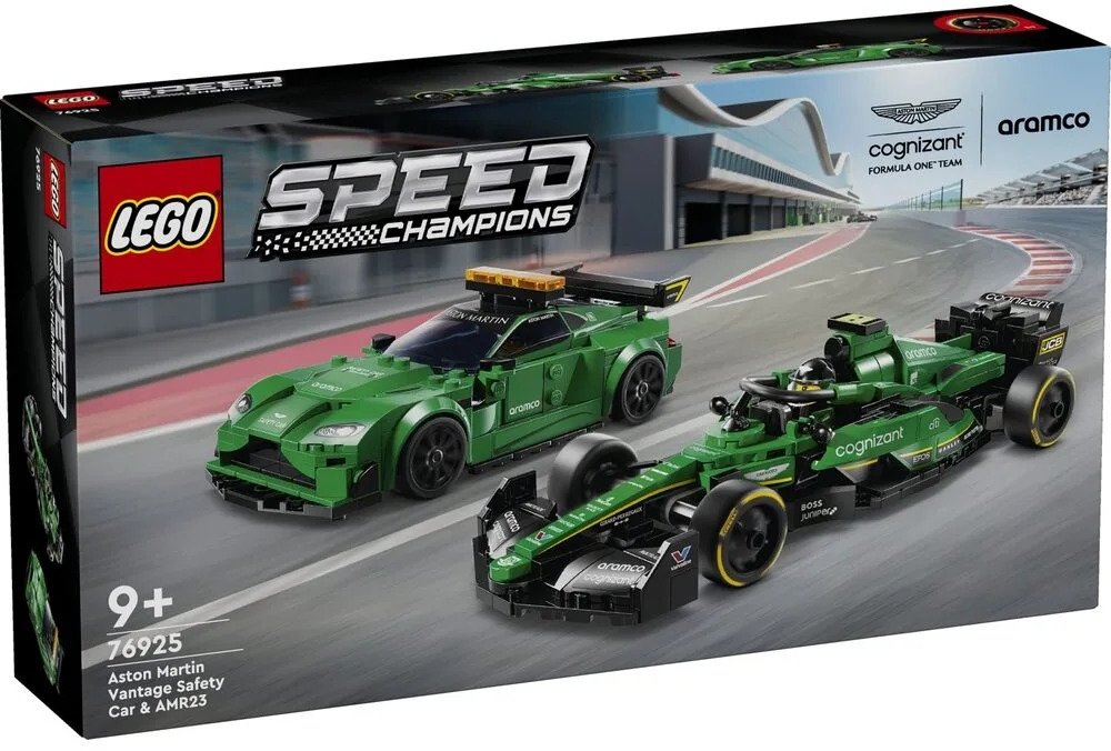 

Конструктор Lego Speed Champions Aston Martin Safety Car і AMR23 564 детали (76925)