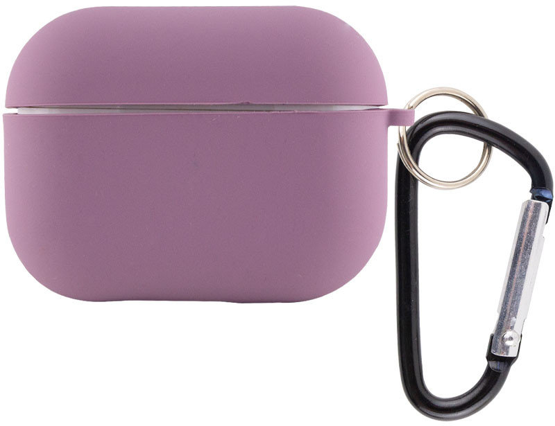 

Tpu Silicone Case з Carabiner Lilac Pride для Apple AirPods Pro 2/Pro