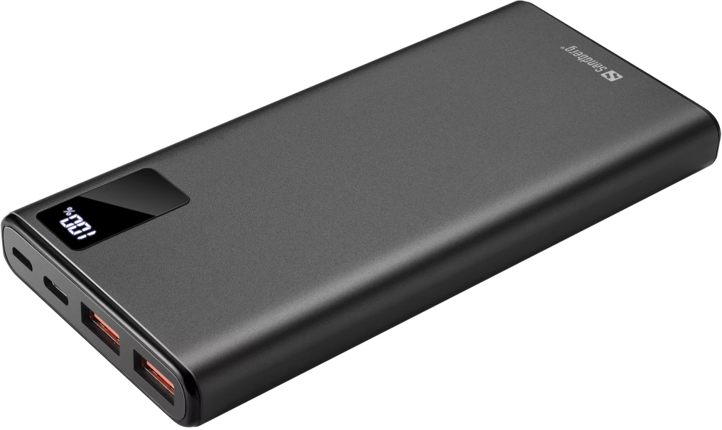 Акція на Sandberg Power Bank 10000mAh Pd 20W Black (420-58) від Stylus