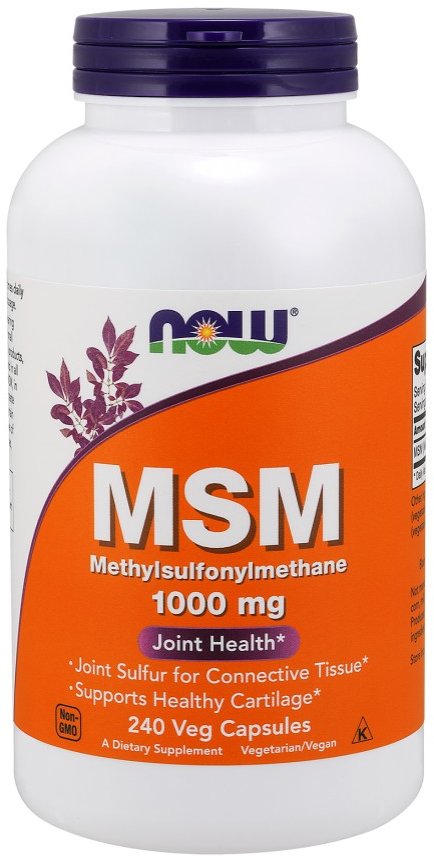 Акція на Now Foods Msm 1000 mg Veg Capsules 240 caps від Stylus