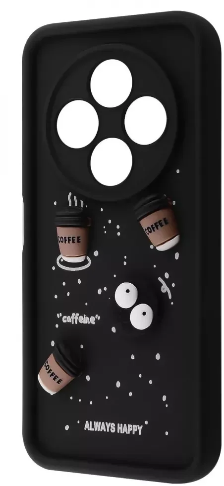 

Mobile Case Pretty Things Black/Coffee for Xiaomi Redmi 14C 4G / A4 / Poco C75 4G