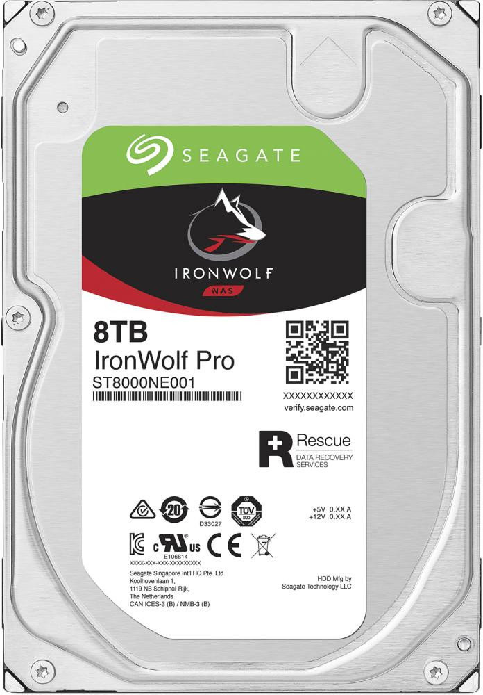 

Seagate IronWolf Pro 8 Tb (ST8000NE001)