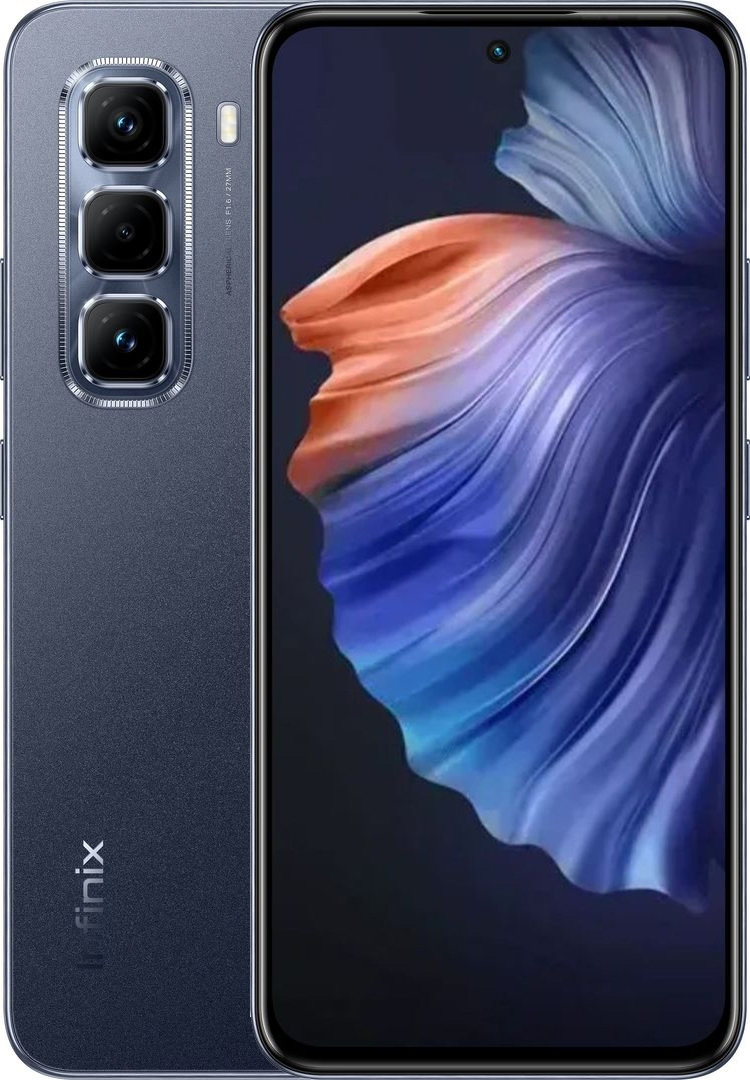 Акція на Infinix Hot 50 Pro 8/256Gb Nfc Sleek Black (UA UCRF) від Stylus