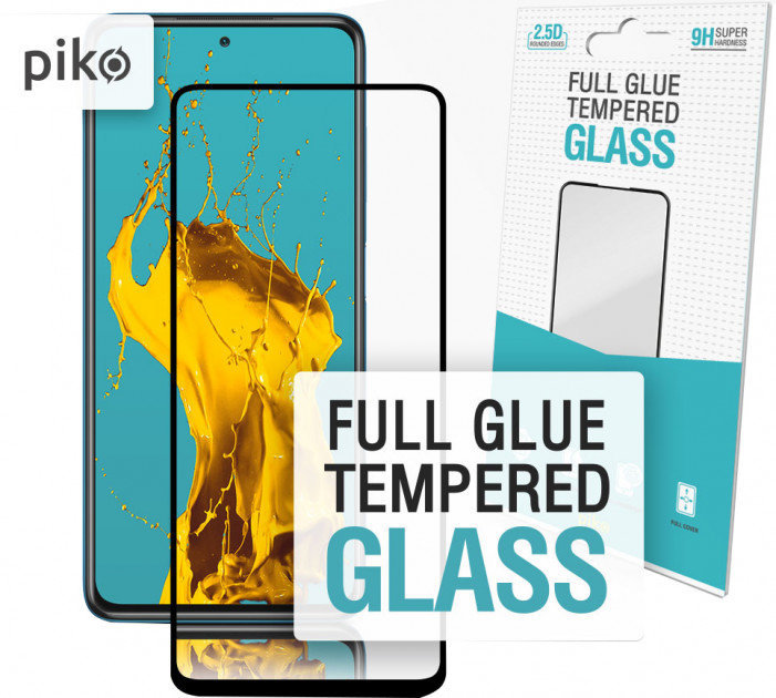 

Piko Tempered Glass Full Glue Black for Xiaomi Poco X3 / Poco X3 Pro