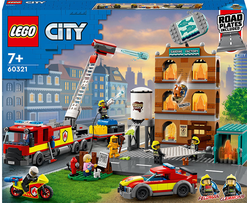 

Lego City Пожарная команда (60321)