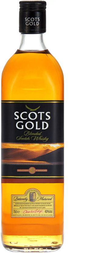 

Віскі Scots Gold Black Label Blended Scotch Whisky 40% 0.7 (WHS5060502970022)