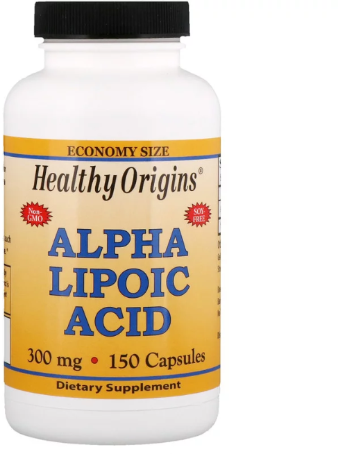 

Healthy Origins Alpha Lipoic Acid 300 mg 150 Caps (HOG-35069)