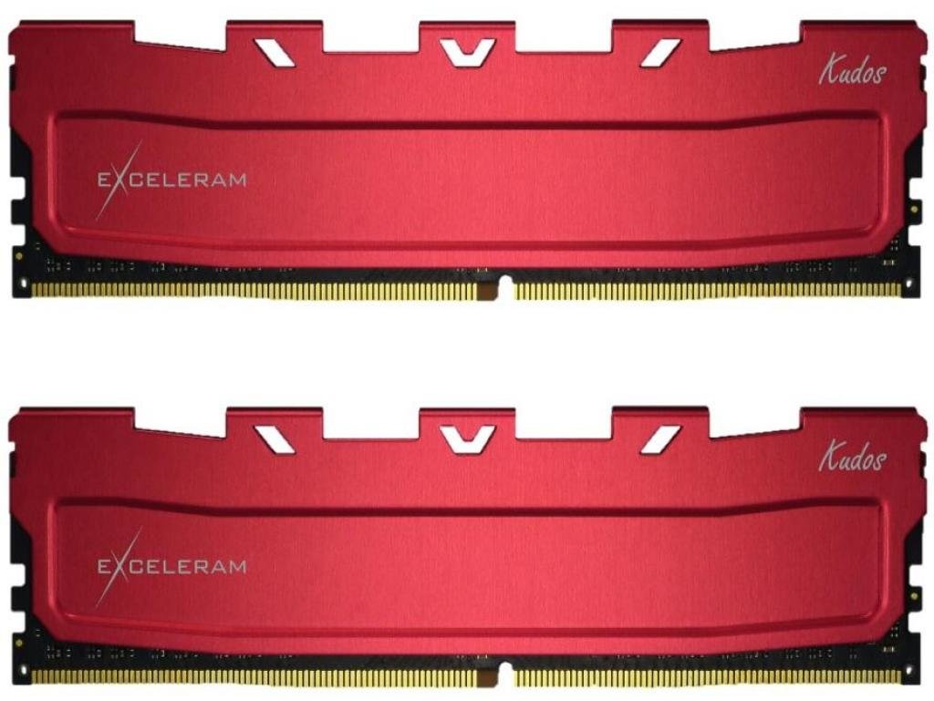 

eXceleram DDR4 16GB (2x8GB) 3466 MHz Kudos Red (EKRED4163418AD)