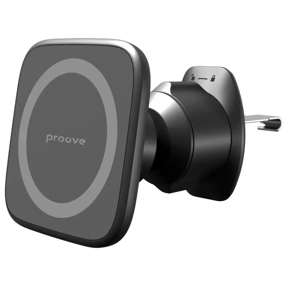 

Proove Car Holder Air Vent Magnetic Ring Black (CHMA00000001) для iPhone 16 I 15 I 14 I 13 I 12 series