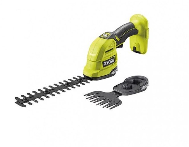 

Акумуляторні садові ножиці Ryobi ONE+ RY18GSA-0 без АКБ та ЗУ (5133005764)