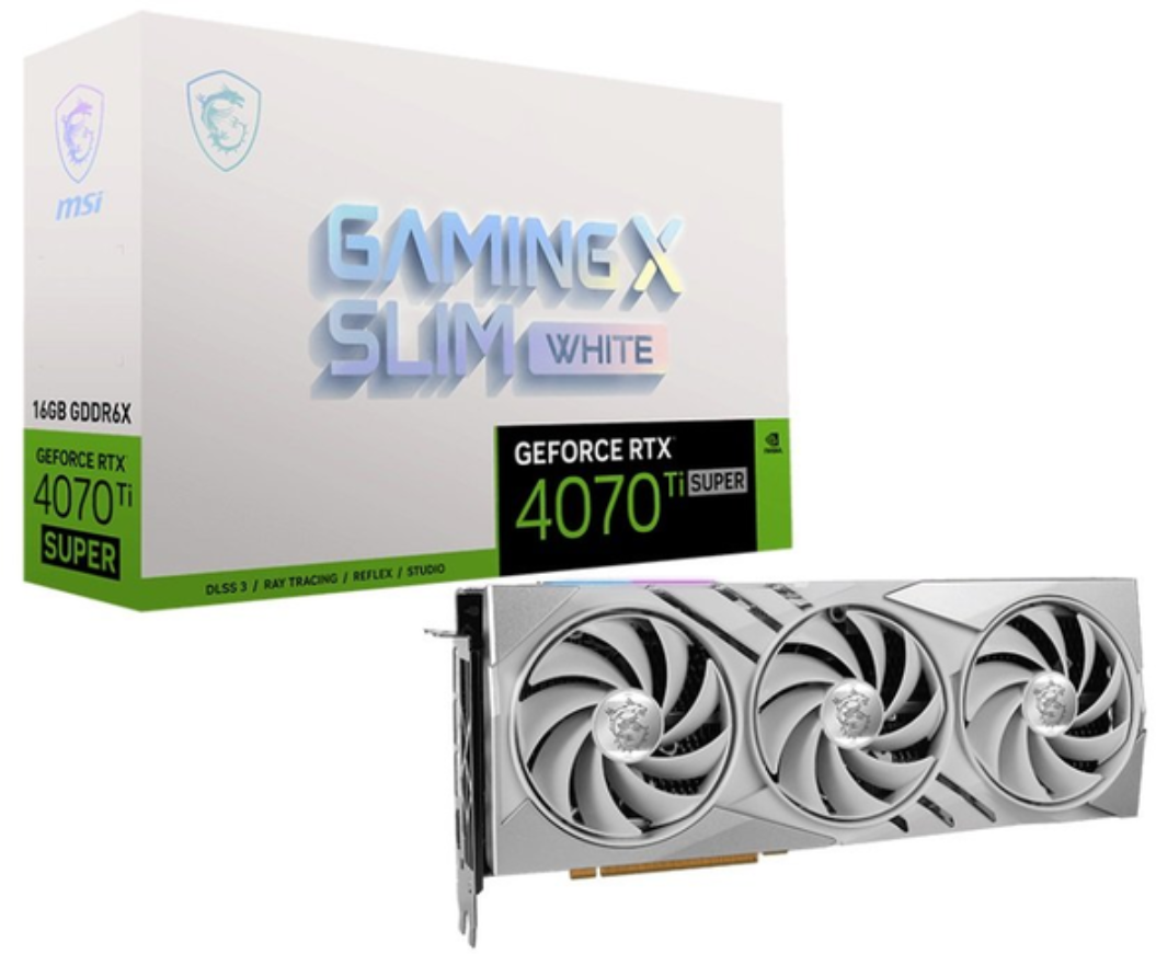 Акція на Msi Nvidia GeForce Rtx 4070 Ti Super Gaming X Slim 16G від Stylus