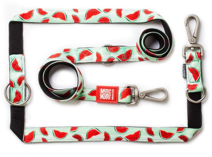 Акція на Поводок многофункциональный Max & Molly Multi-Function Leash - Watermelon S (4894512015746) від Stylus