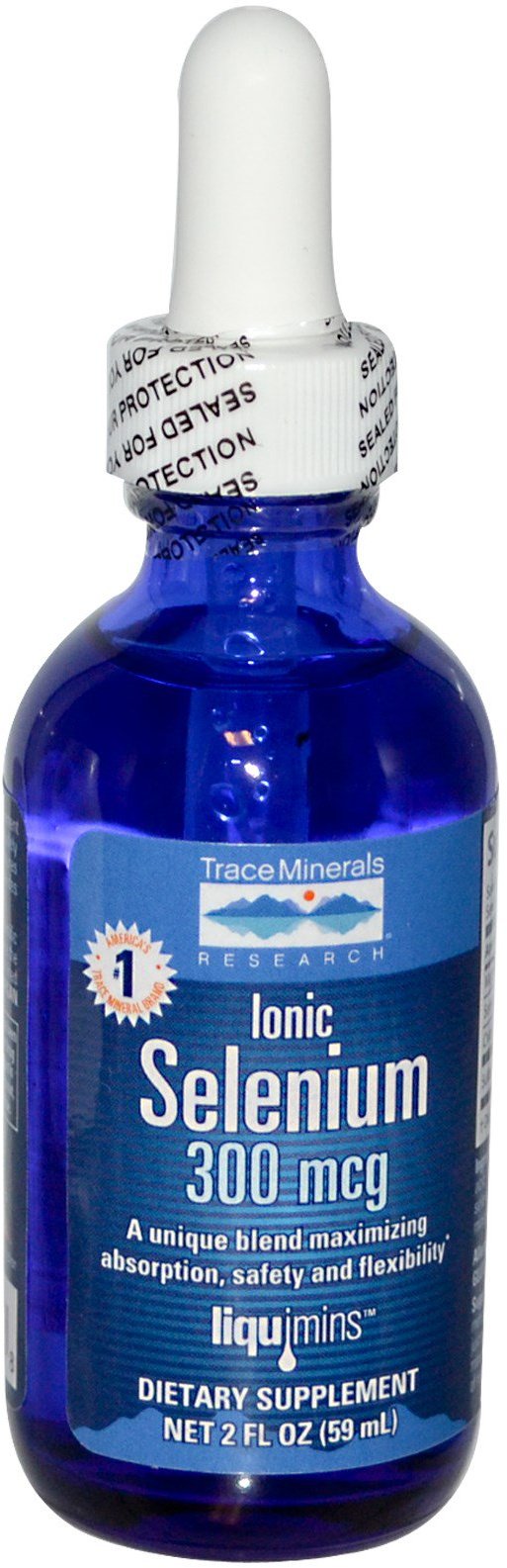 

Trace Minerals Research, Ionic Selenium, 300 mcg, 2 fl oz (59 ml) (TMR-00018)