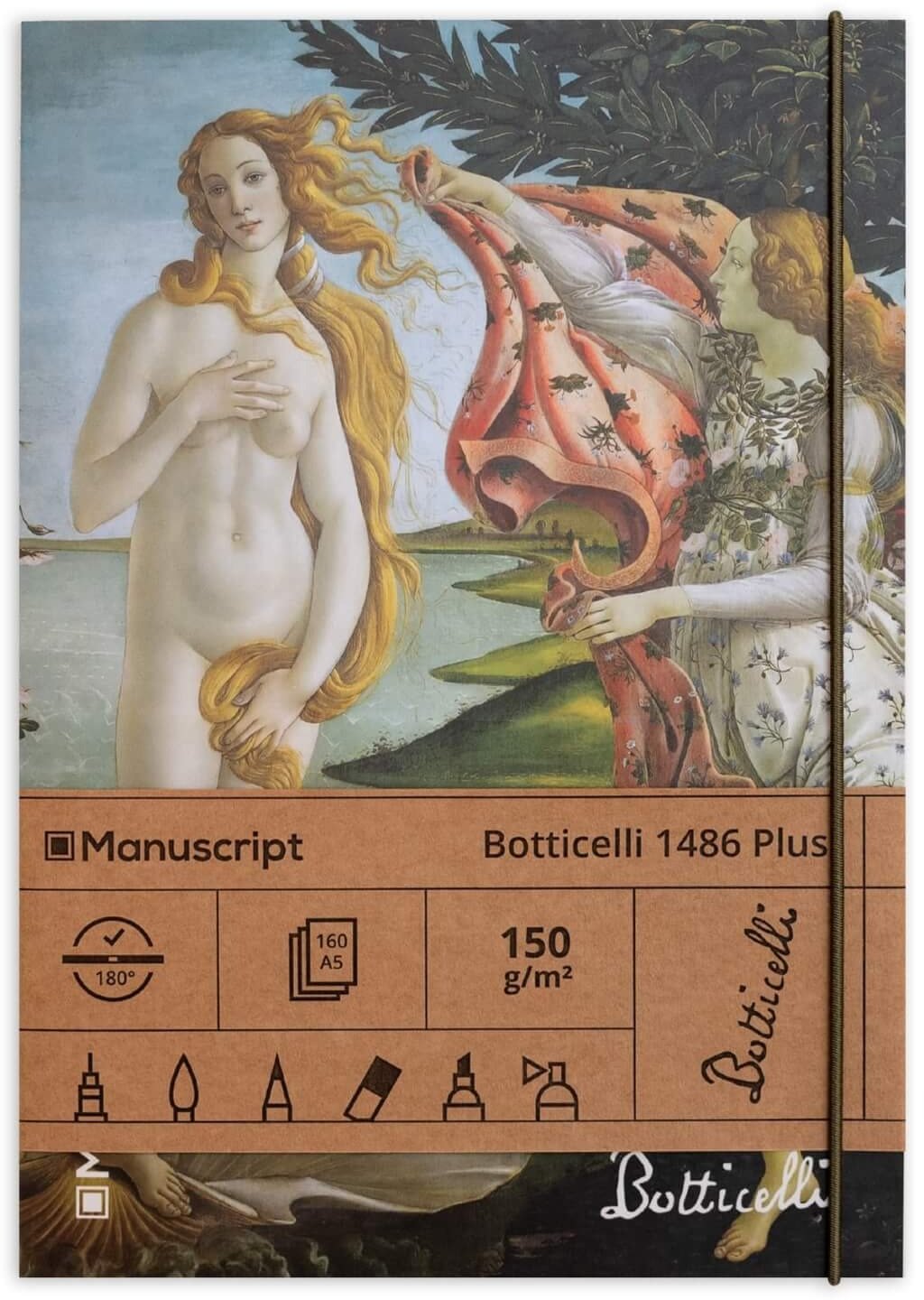 Акція на Скетчбук Manuscript Botticelli 1486 Plus (M - Botticelli 1486+) від Stylus