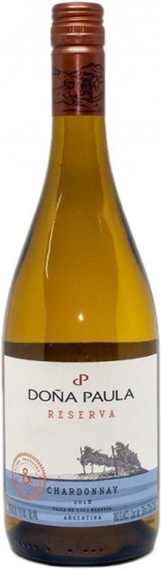 Акція на Вино Reserva Chardonnay Doña Paula белое, сухое, 2019, 0.75л (MAR7798090163585) від Stylus