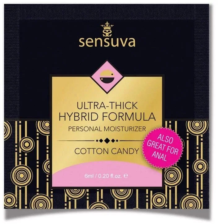 

Пробник Sensuva - Ultra-Thick Hybrid Formula Cotton Candy (6 мл)