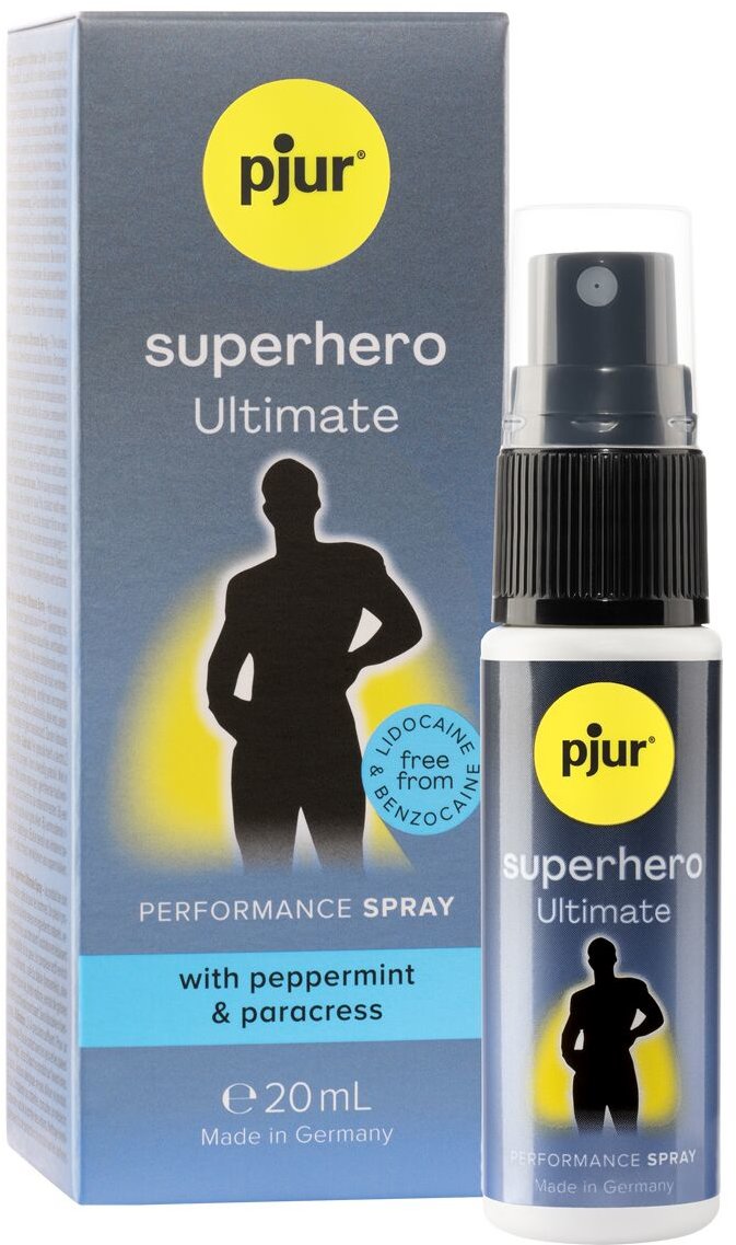 

Пролонгирующий спрей pjur Superhero Ultimate Spray 20 мл, самый мощный