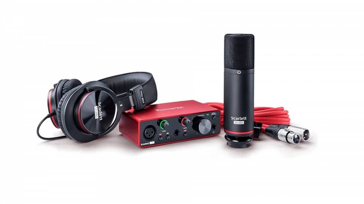 

Аудиоинтерфейс Focusrite Scarlett Solo Studio 3rd Gen